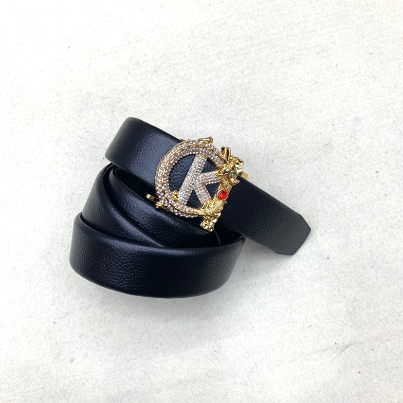 男士自动皮带 时尚腰带 真皮耐刮裤带 网络爆款