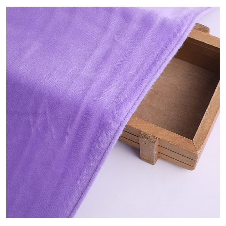 The manufacturer supplies crystal super soft short plush fabric in stock for dyeing toys, clothing and home textiles Application Scenario