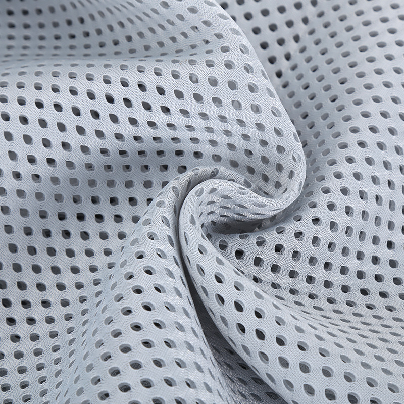 Double-sided perforated sandwich, three-layer mesh fabric, 3D baby and children's outdoor clothing fabric sample customization, dyeing details Picture