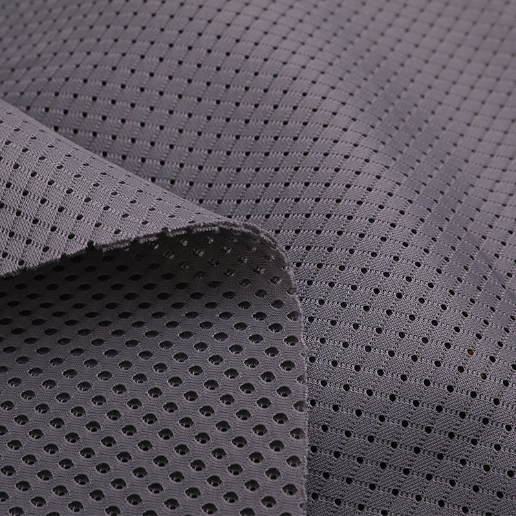 Factory direct sales of semi-gloss bird's eye fabric, full polyester sandwich mesh fabric, encrypted running shoes, bags, seat cushions and warp woven mesh fabric Application Scenario