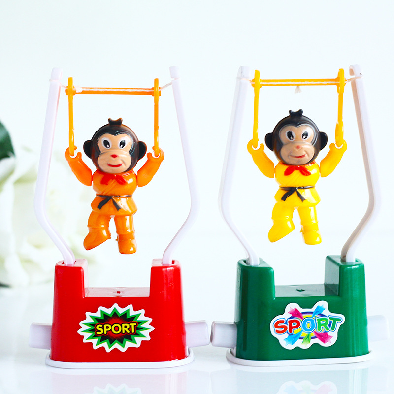 Creative children's toys, including new and unique monkey somersaults, are selling well at street stalls. Wholesale from Yiwu manufacturers details Picture