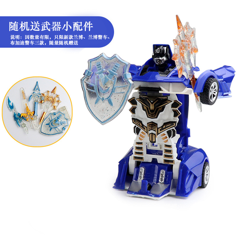 Novel toys, children's transformable toys, car transformers, transformable car robots, children's toys, wholesale from street stalls Specification drawing
