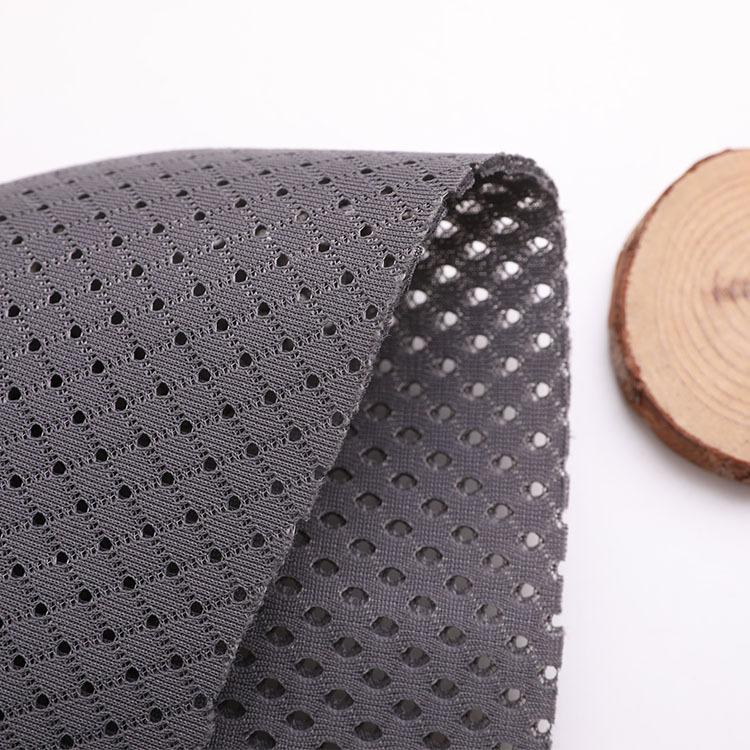 Factory direct sales of semi-gloss bird's eye fabric, full polyester sandwich mesh fabric, encrypted running shoes, bags, seat cushions and warp woven mesh fabric details Picture