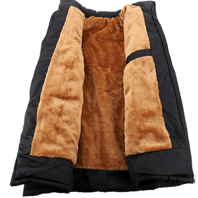 معاطف رجالية سميكة ومزيدة بالأرجل في منتصف العمر Item Picture