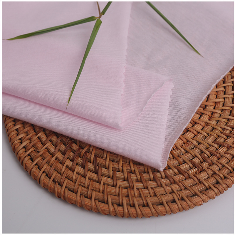 All-cotton single-sided sweat fabric, moisture-absorbent, breathable, skin-friendly and elastic underwear lining fabric, knitted fabric, T-shirt fabric Application Scenario