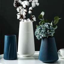 欧式花瓶创意水培花瓶 北欧塑料花瓶 客厅装饰品摆件