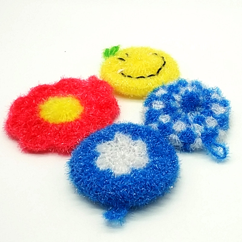 Sunshine Department Store's multi-color pocket towels, plum blossom-shaped cartoon dishwashing towels Specification image