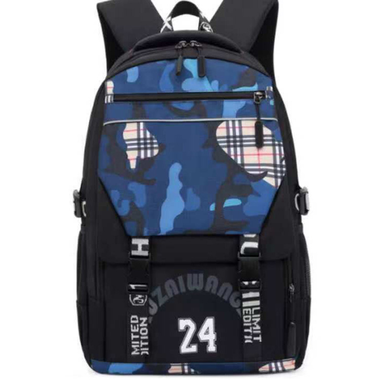 A tripod schoolbag boy bag student backpack backpack