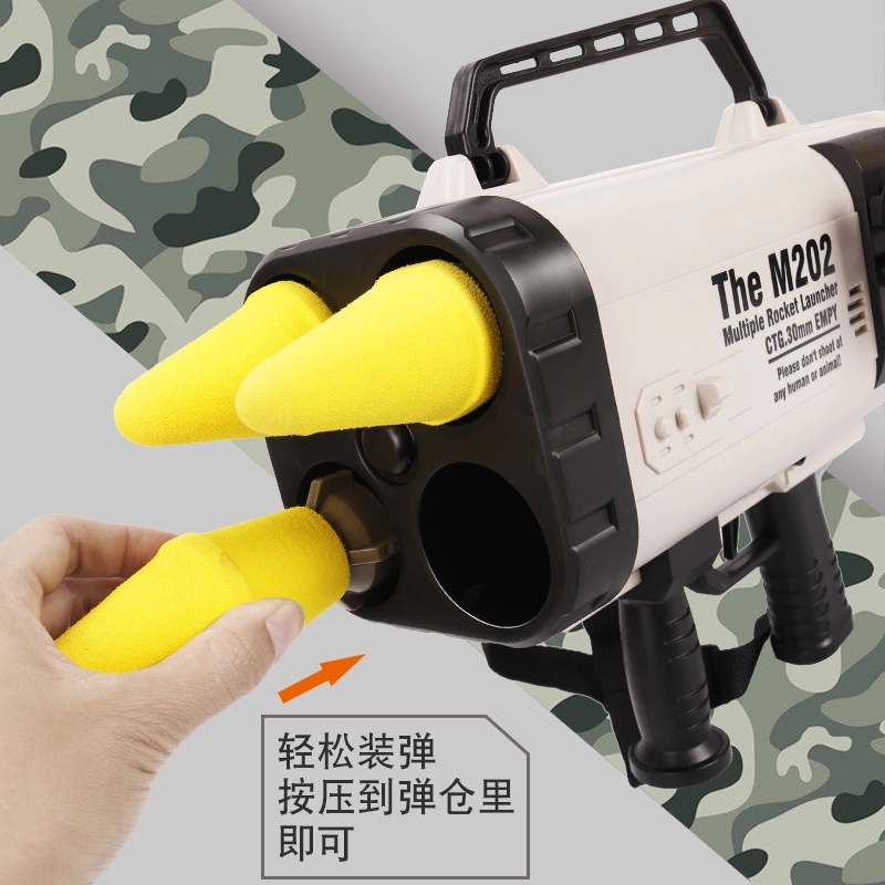 Little Force M202 Four-Rocket Launcher, Toy Cannon, Assault rpg Children's Launcher, Boy's Large size Item Picture