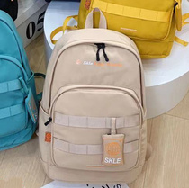 Schoolbag boy bag student backpack backpack
