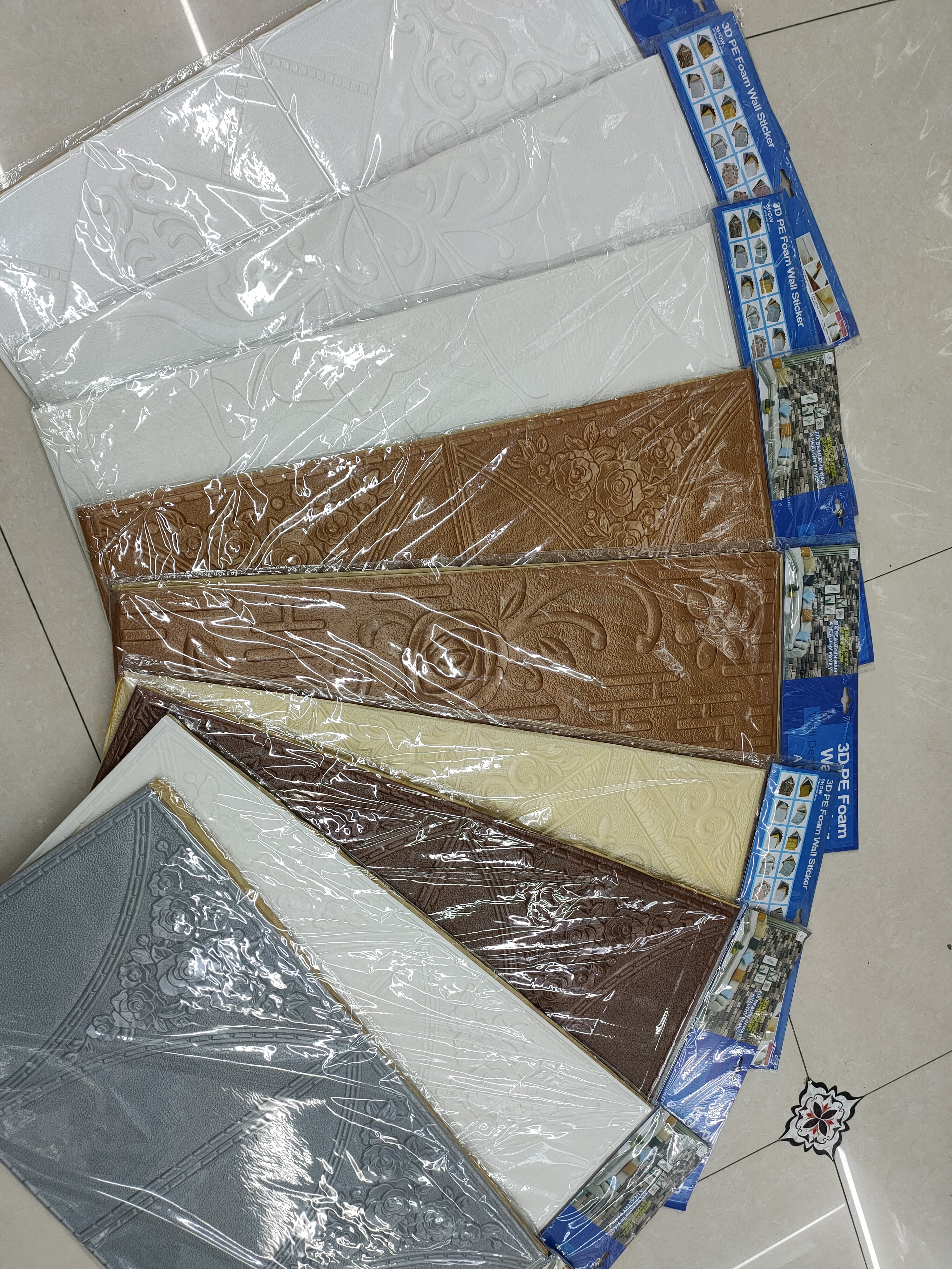 新品3D系列软包房间卧室客厅防水防污装饰墙贴