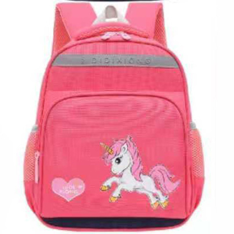 School bag cartoon spray picture light school bag