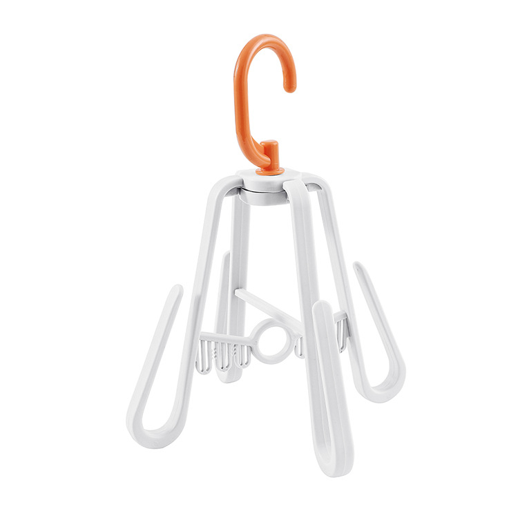 Multi-functional shoe drying rack, rotating balcony shoe drying rack, hook, double hook, outdoor shoe drying rack, clothes drying rack Item Picture