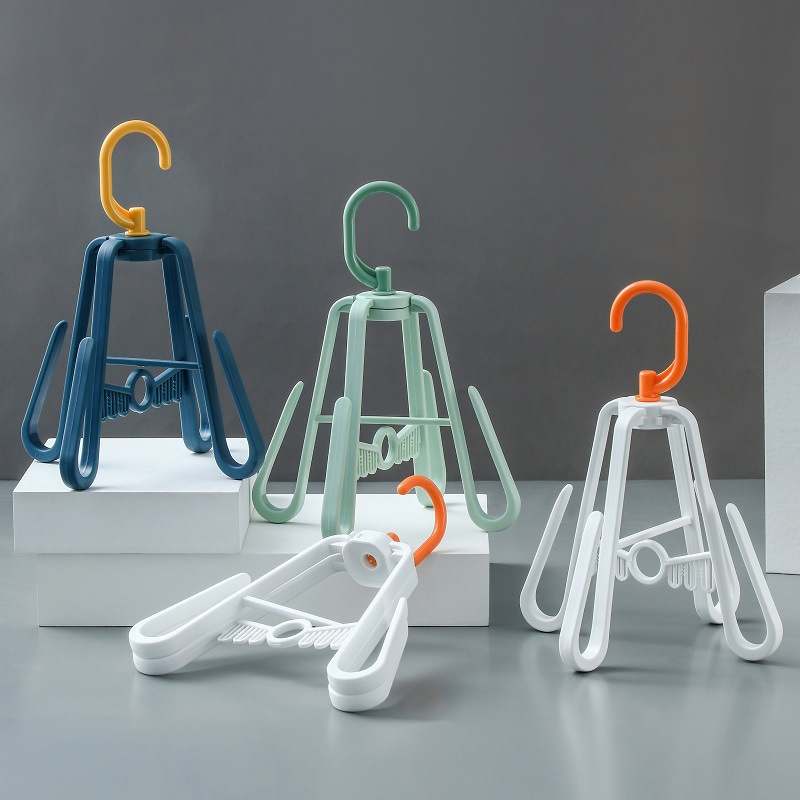Multi-functional shoe drying rack, rotating balcony shoe drying rack, hook, double hook, outdoor shoe drying rack, clothes drying rack Application Scenario