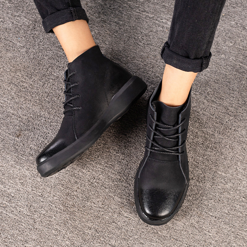 The new Martin boots for men's autumn and winter 2020 are trendy and fashionable Chelsea cowhide retro shoes Application Scenario