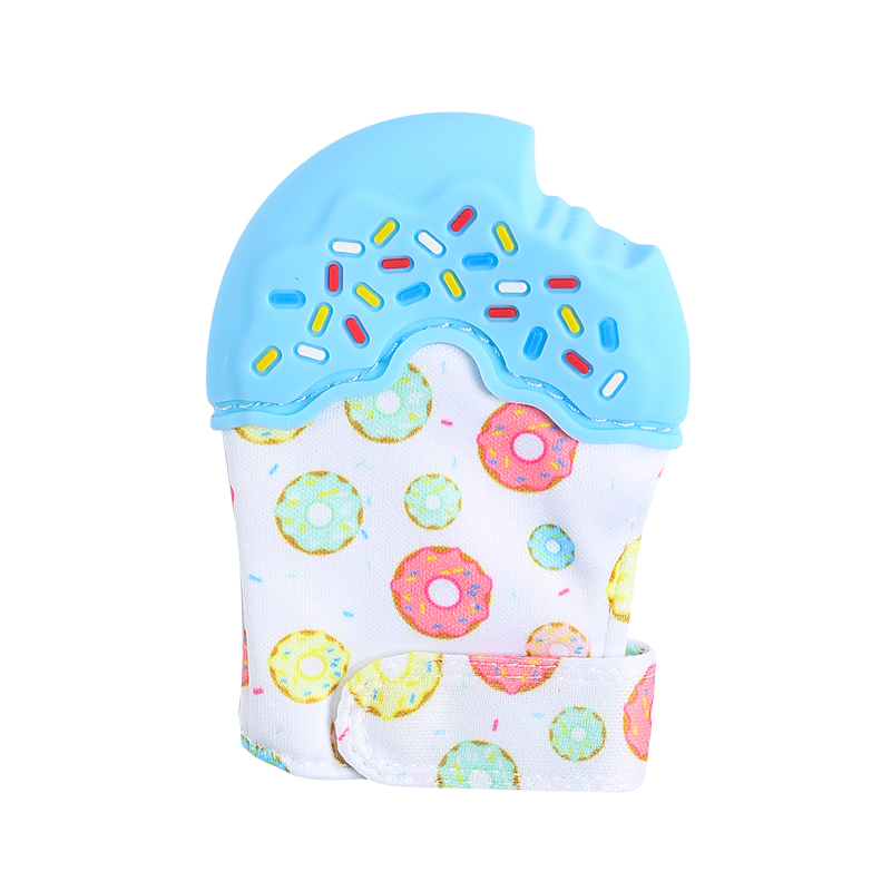 Amazon's best-selling baby silicone teething gloves, baby cartoon teething toys, children's silicone toys, baby products Item Picture
