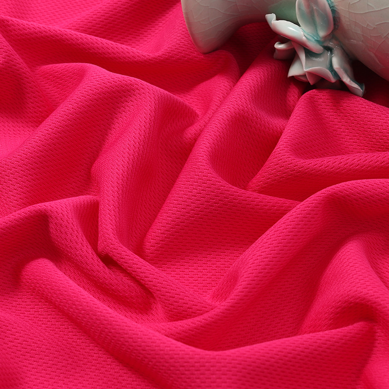 Bird's eye fabric, bird's eye mesh fabric, school uniform fabric, advertising shirt, basketball sportswear, breathable honeycomb moisture-absorbing and sweat-wicking Specification image