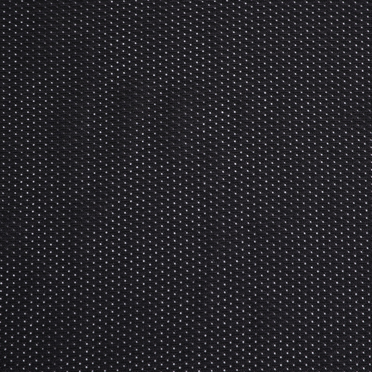 Wholesale of low-elasticity fine mesh all-polyester sweat-wicking quick-drying mesh fabric for sports school uniform shorts Specification image