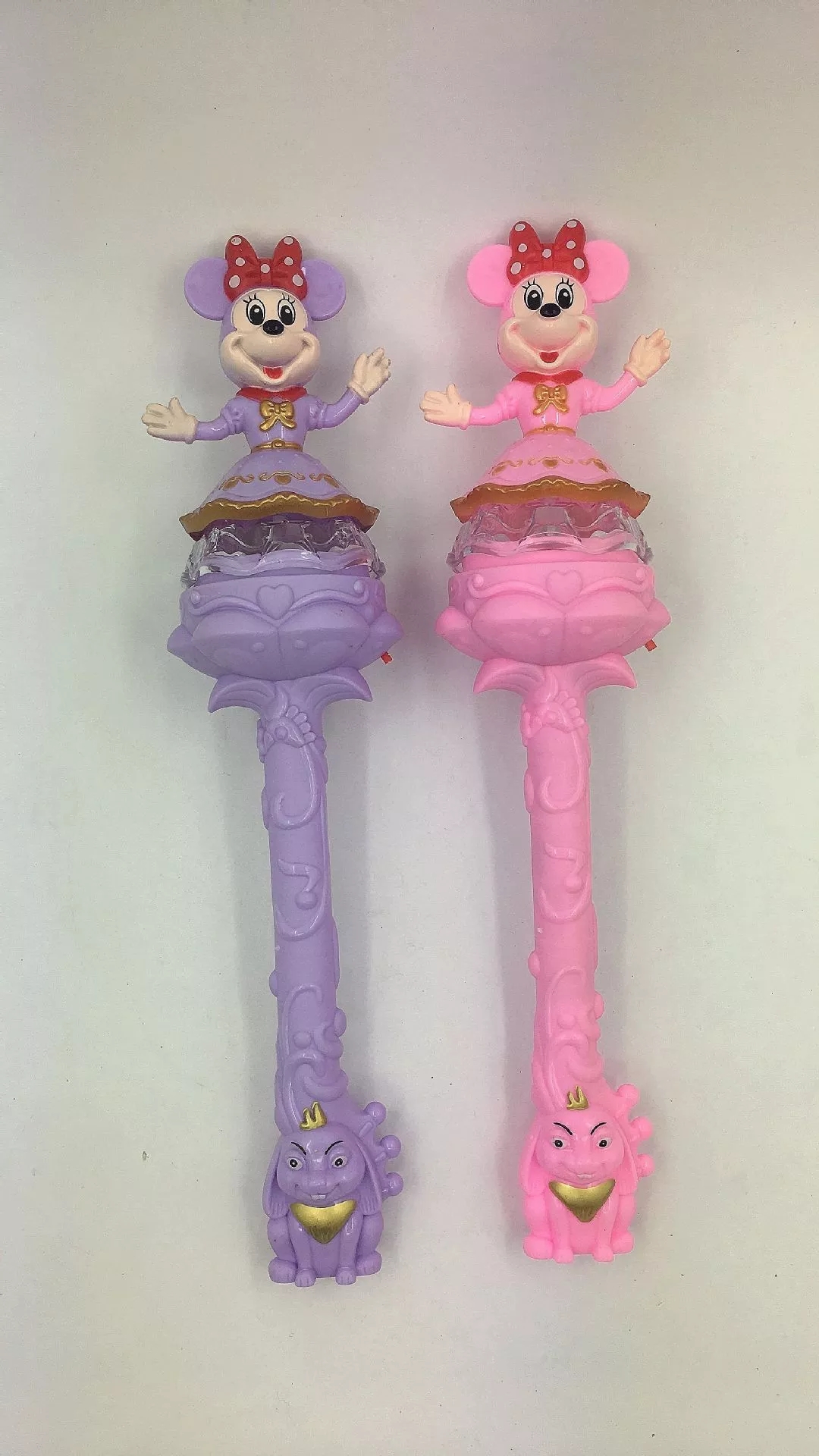 New flash sticks, flash music rotating magic sticks, fairy magic sticks, children's toys, wholesale toys from street stalls Specification drawing