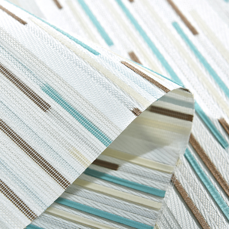 cortina roller Nordic kitchen blinds, bathroom and toilet semi-shaded gradient soft gauze curtains Specification image