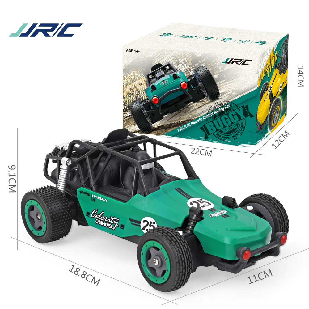 Novel toys, children's four-wheel drive remote control car, 2.4g model, RC durable drift electric racing car, climbing off-road vehicle Item Picture