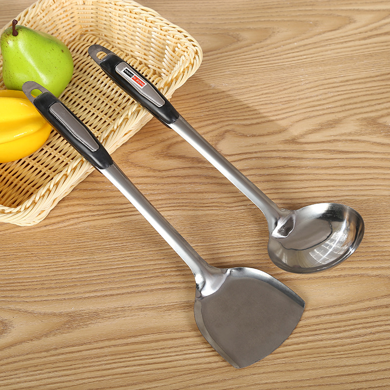 Creative home spoon and spatula 5-piece set multi-functional stainless steel peeler manufacturer wholesale kitchenware Xu Shengyou Application Scenario