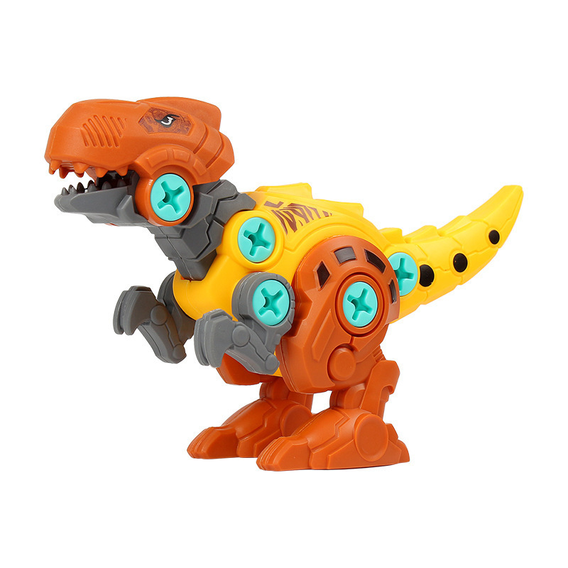 Children's educational DIY disassembly and assembly of Tyrannosaurus rex, creative assembly of dinosaur eggs, Jurassic Douyin enlightenment, street vending toys Item Picture