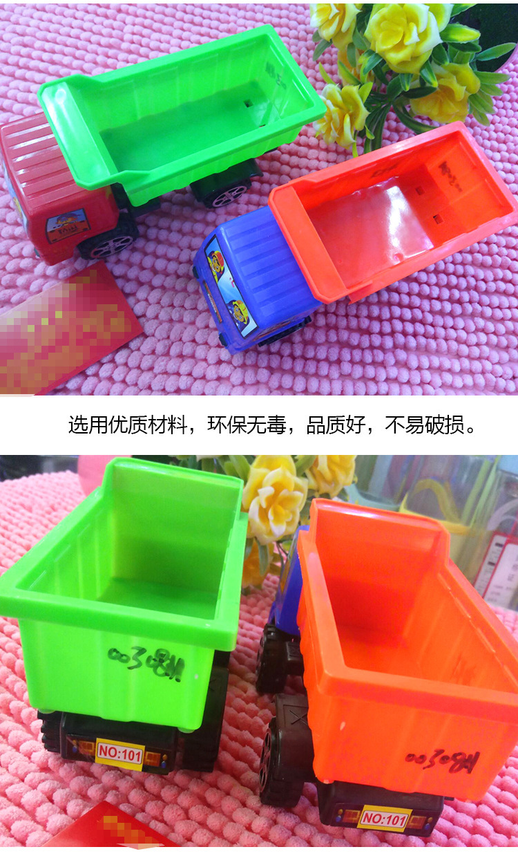 The new 101-truck children's toy transport truck is a bestseller at the street stall, featuring creative boys' educational toys details Picture