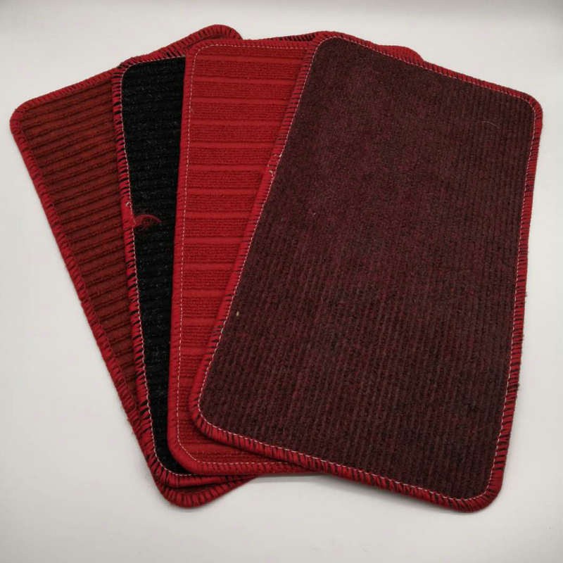 Creative home door MATS, floor MATS, kitchen, bedroom and bathroom red carpet anti-slip MATS, simple life dust-removing floor MATS