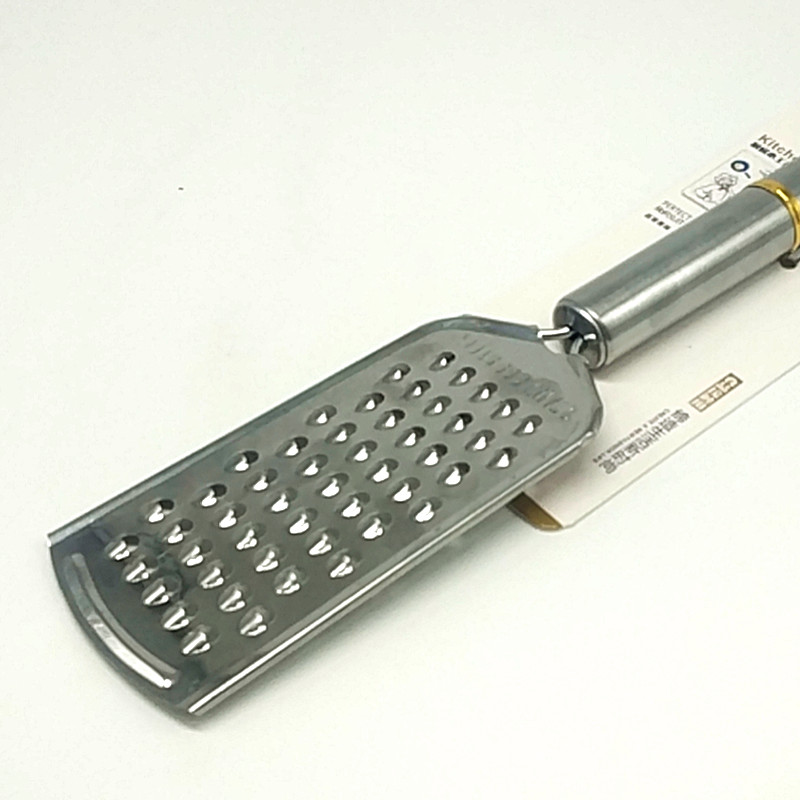 Sunshine Department Store 430 material long-handled grater for drying potato shreds, household grater with board plug Item Picture