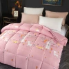 ywxuege Snow Pigeon bedding new feather velvet winter quilt warm quilt core Deer 200*230 Specification image
