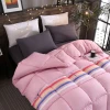 ywxuege Snow Pigeon bedding New Feather Velvet Winter Quilt Warm Quilt Core Dragonfly - Pink 2 Specification image