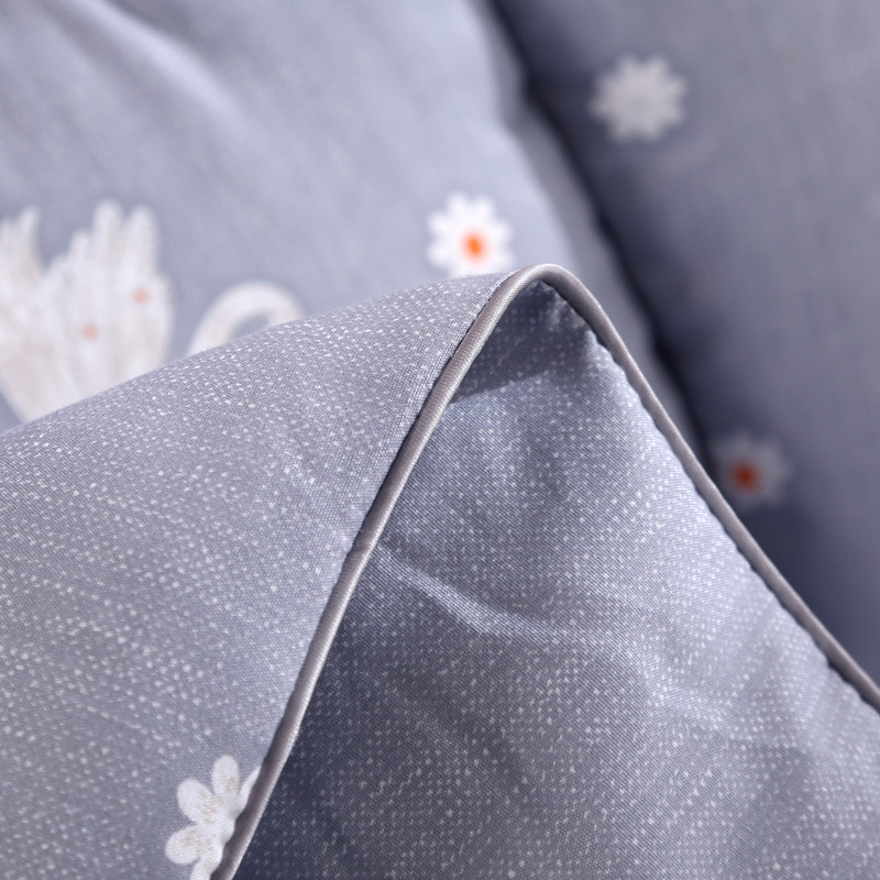 ywxuege Snow Pigeon bedding new feather velvet winter quilt Warm quilt core Little swan Item Picture