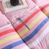 ywxuege Snow Pigeon bedding New Feather Velvet Winter Quilt Warm Quilt Core Dragonfly - Pink 2 Application Scenario