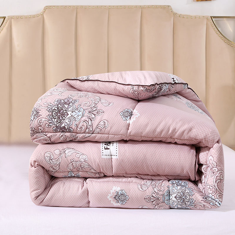 Ywxuege Snow Pigeon Bedding New Feather Velvet Winter Quilt Warm Quilt Quilt Core Fashion Item Picture
