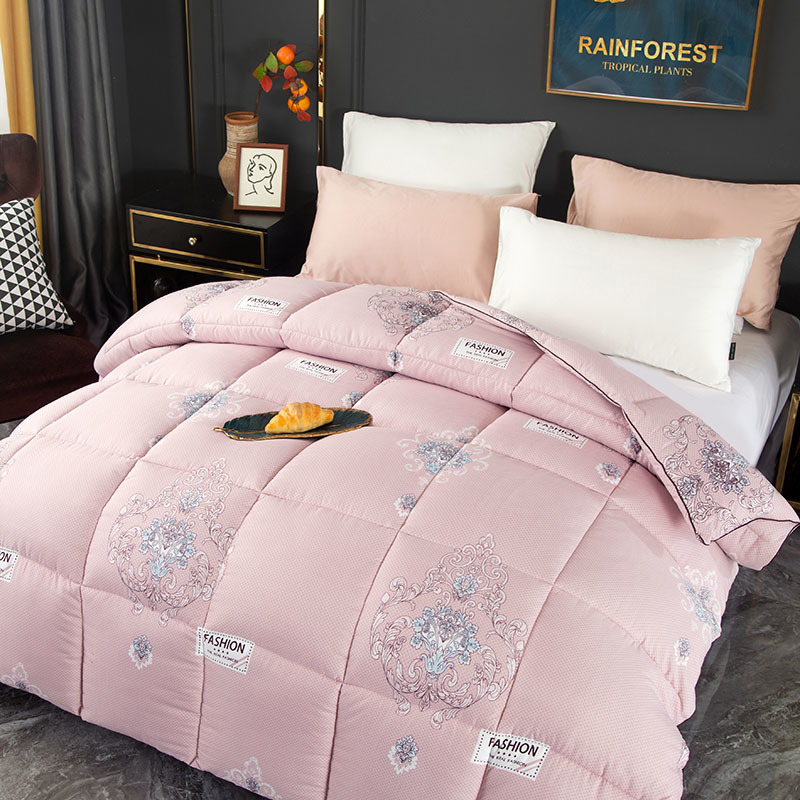 Ywxuege Snow Pigeon Bedding New Feather Velvet Winter Quilt Warm Quilt Quilt Core Fashion Application Scenario