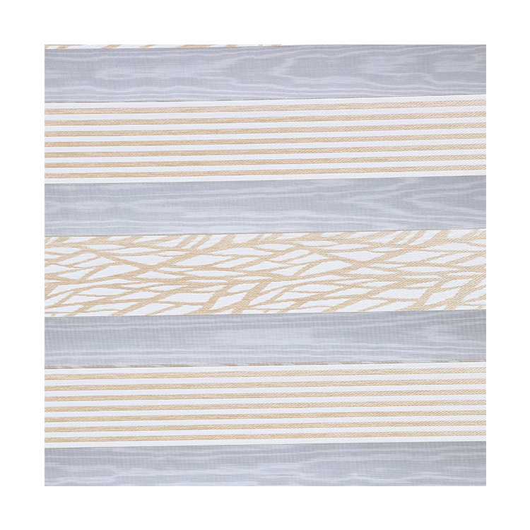 Bathroom kitchen shutter manual lift waterproof oil proof shutter soft gauze curtain day and night curtain zebra curtain Item Picture