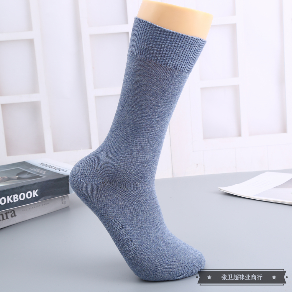 Socks, street stall export socks, comfortable and casual men's long cotton socks, casual sports business autumn and winter sweat-absorbing socks, multi-color all-season anti-odor long socks, export socks Specification image