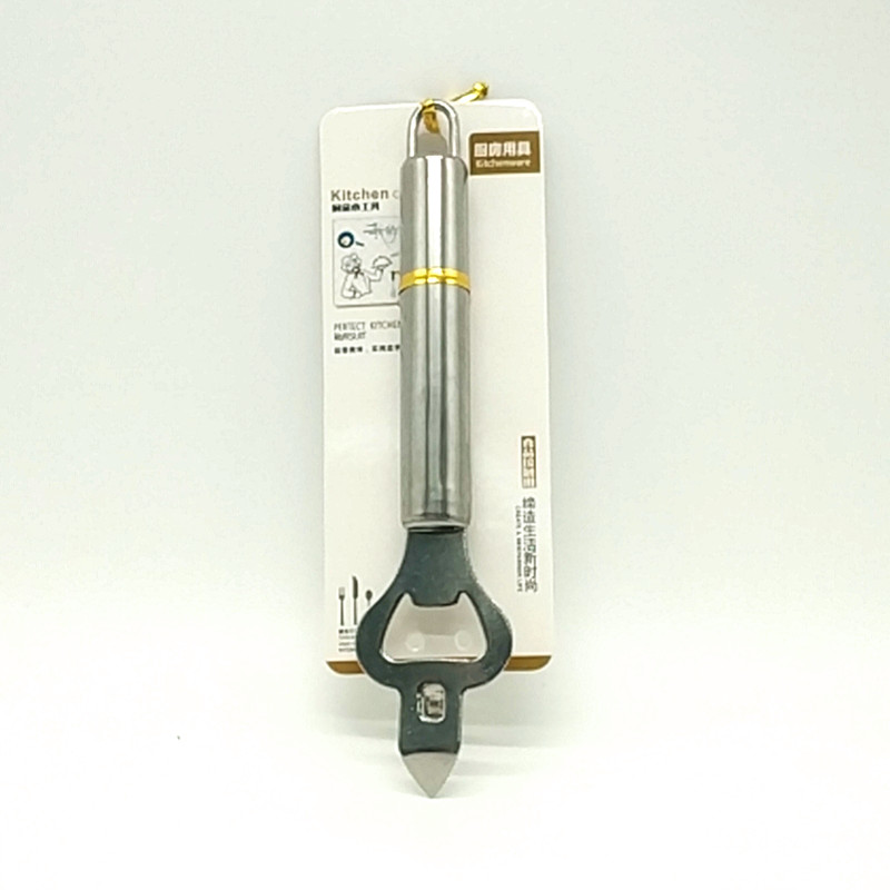 Sunshine Department Store 410 material beer bottle opener, can opener, multi-functional screwdriver
