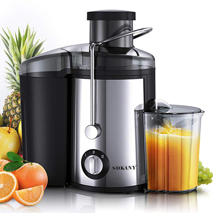 Cross-border sokany4000 juicer, a household multi-functional juice residue separation stainless steel fully automatic juice original juicer