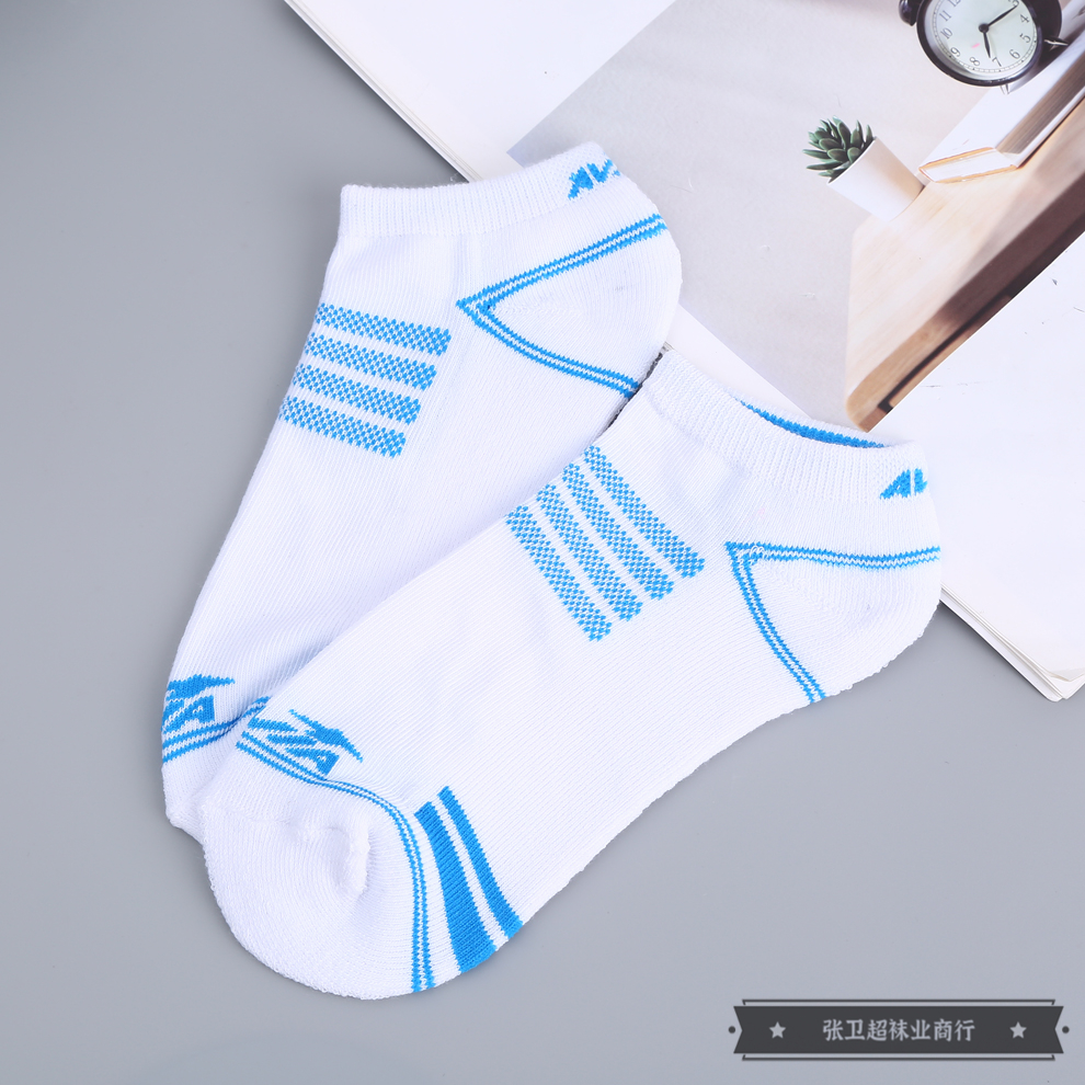Spring and Autumn 2021 new colorful striped cotton socks, fashionable, sporty and casual men's and women's ankle socks factory direct sales Specification image