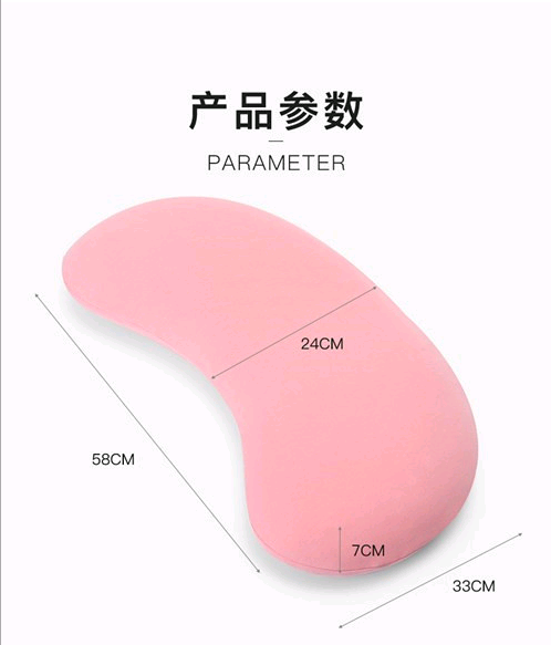Sleep lumbar pillow, memory foam slow rebound pillow, pregnant women's lumbar support, sleep massage lumbar pad, cross-border bestseller and hot seller Item Picture