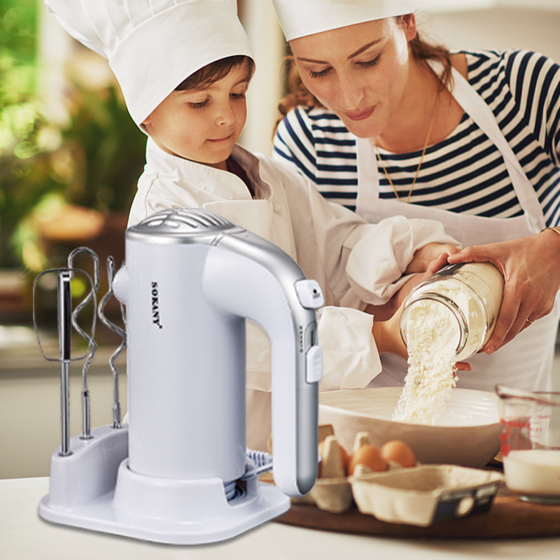 【 European Standard in Stock 】sokany935 Handheld upright egg beater, a portable household whipped cream mixer Specification image