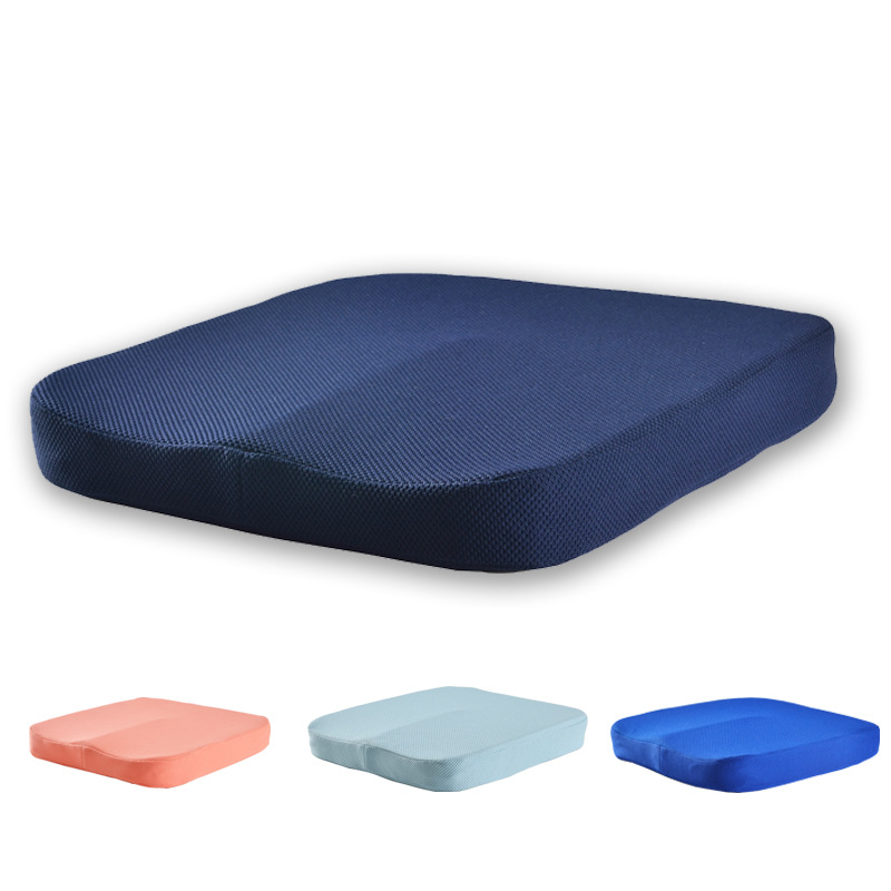 Summer car slow rebound living room seat cushions, chair seat rear cushions, mesh fabric office square cushions, student cushions Item Picture