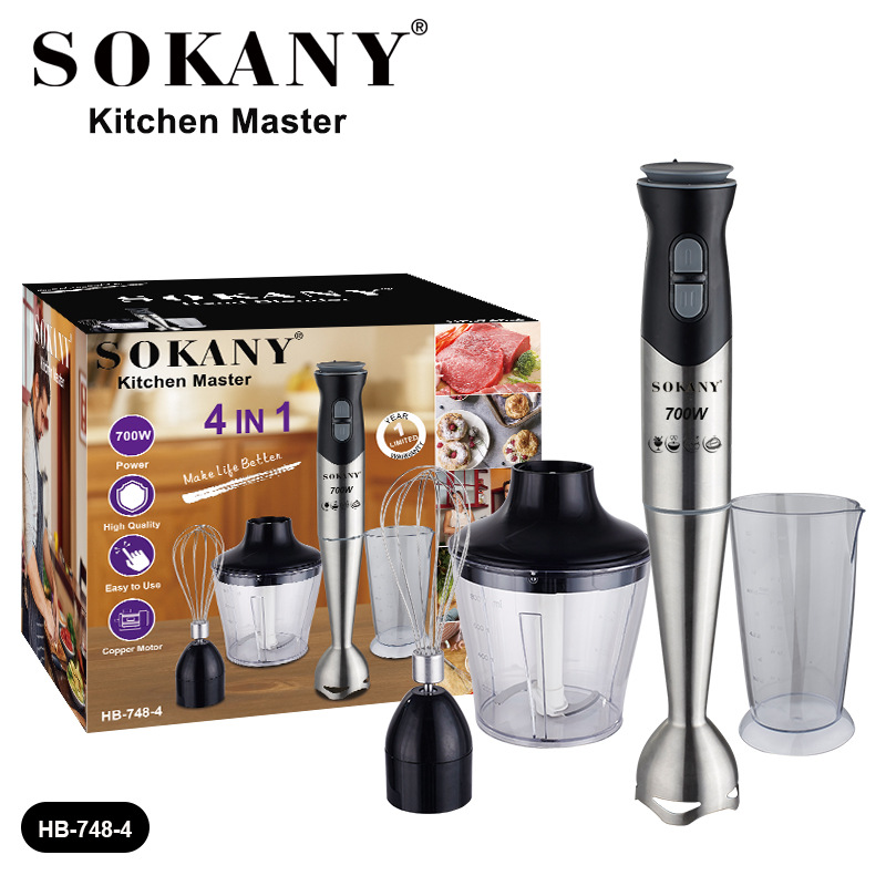 Cross-border sokany748-4 Blender, Baby Food Slicer, Meat Grinder, Kitchen Utensil Set Item Picture