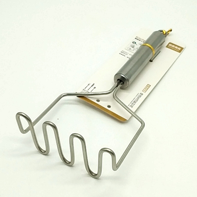 Sunshine Department Store 201 material wavy potato puree press, potato puree press Specification image