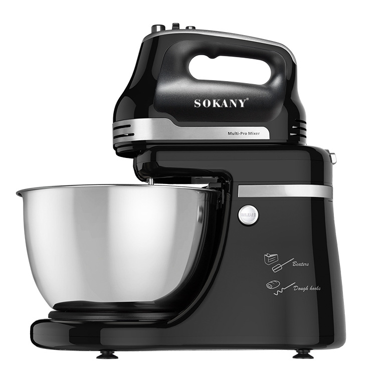 sokany9521 Chef's machine, fully automatic silent household and commercial dough kneading machine, fresh milk machine, multi-functional dough mixer Item Picture