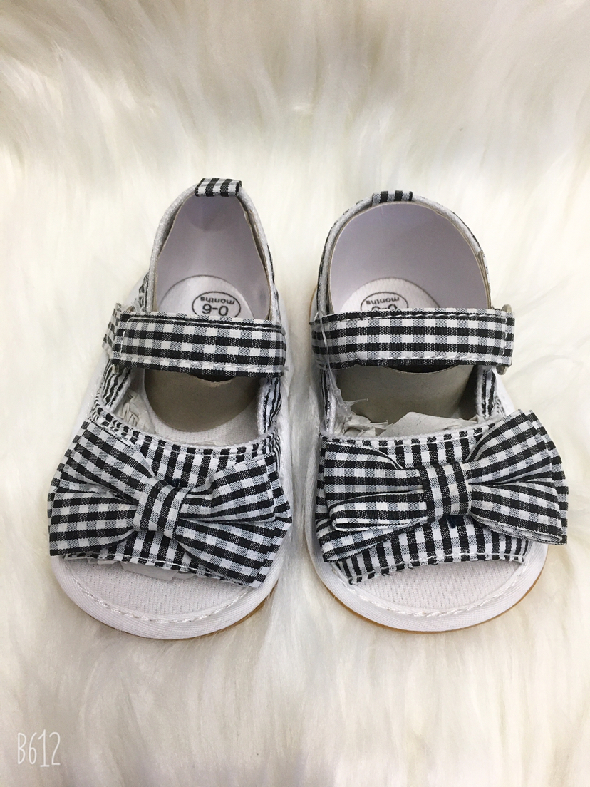 Baby shoes sandal shoes super soft bow Velcro baby shoes toddler shoes manufacturers