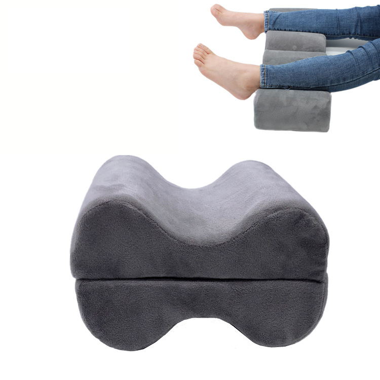 Cross-border explosive knee pillow bed sleeping pad pillow leg lift pillow pregnant women side sleeping memory cotton clamp leg pillow beauty leg pillow
