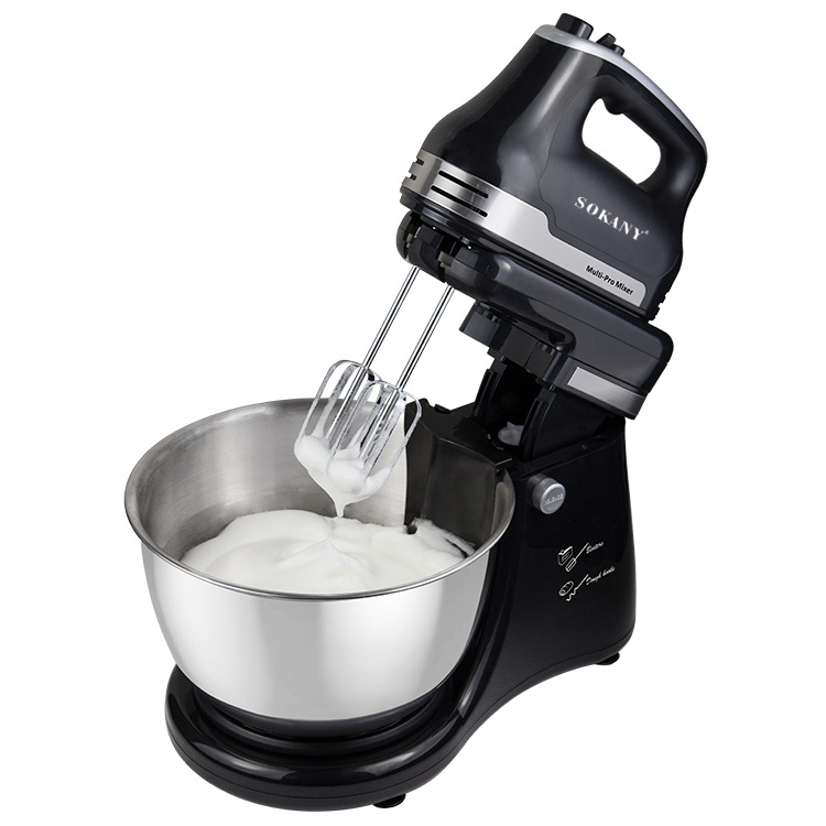 sokany9521 Chef's machine, fully automatic silent household and commercial dough kneading machine, fresh milk machine, multi-functional dough mixer Specification image